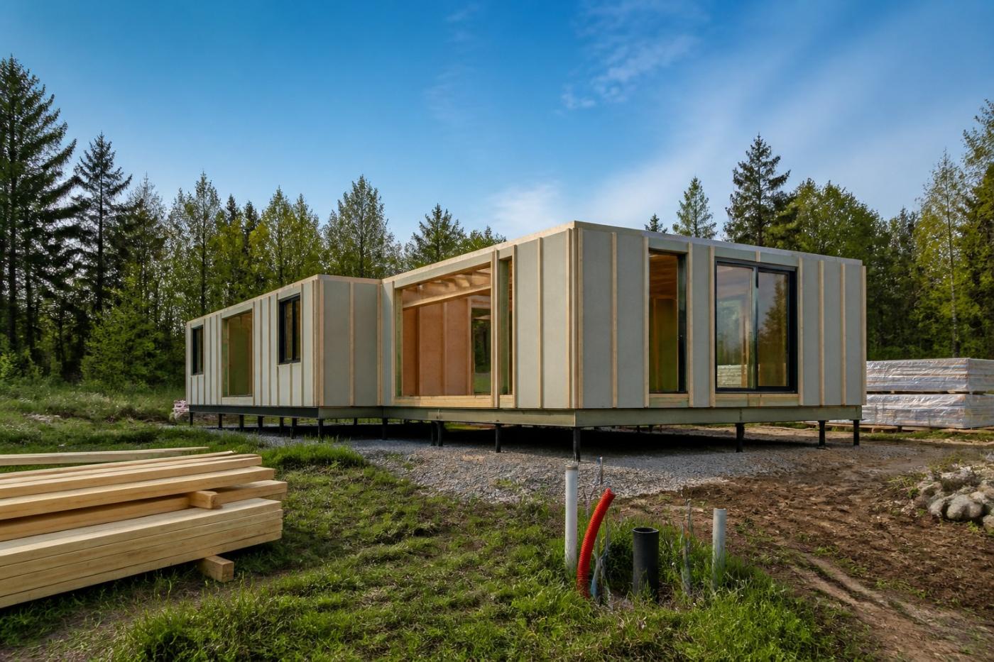 Maison en kit : terrain, permis, raccordements, ce qu’il faut vérifier avant d’acheter